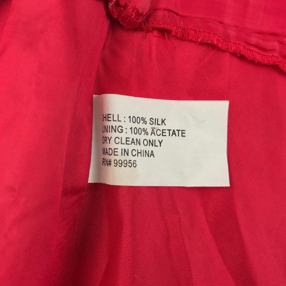 {Shoshanna} Floral Print Halter Strapless Silk Top - Picture 8 of 8